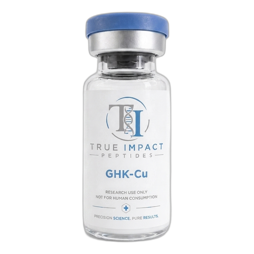 GHK-Cu 50mg/vial research peptide vial — Research Use Only